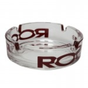 ROOR - Glass Ashtray With Color Logo