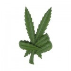 Leaf Peace Sign Magnet
