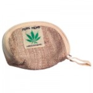 Round Hemp Wallet