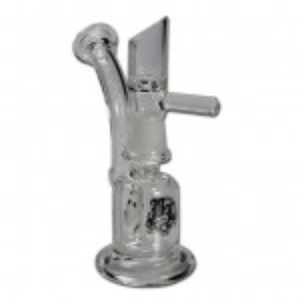 Black Leaf - Portable Bubbler with Inline Diffuser Perc