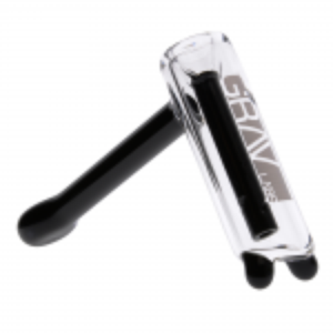 Grav Labs - Basic Bubbler Glass Hand Pipe - 25mm - Available in Multiple Colors
